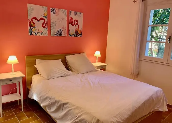 La Villa Flamingo Toute Proche De La Plage