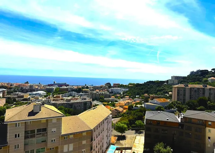 Studio Climatise Avec Vue Mer